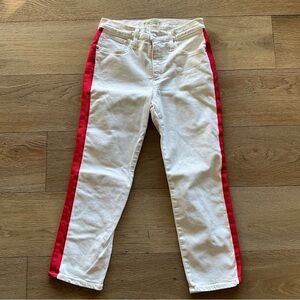 Madewell White High-Rise Jeans